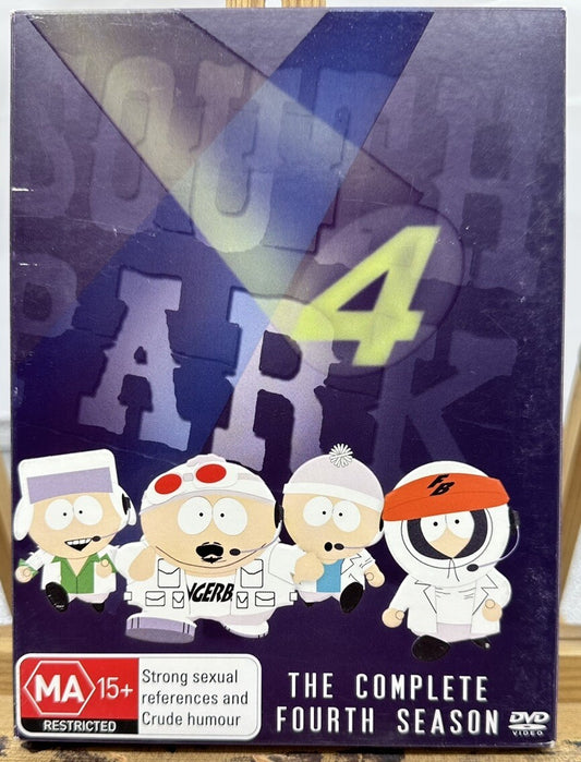 South Park The Complete Fourth Season Complete DVD - In Good Condition - 5020