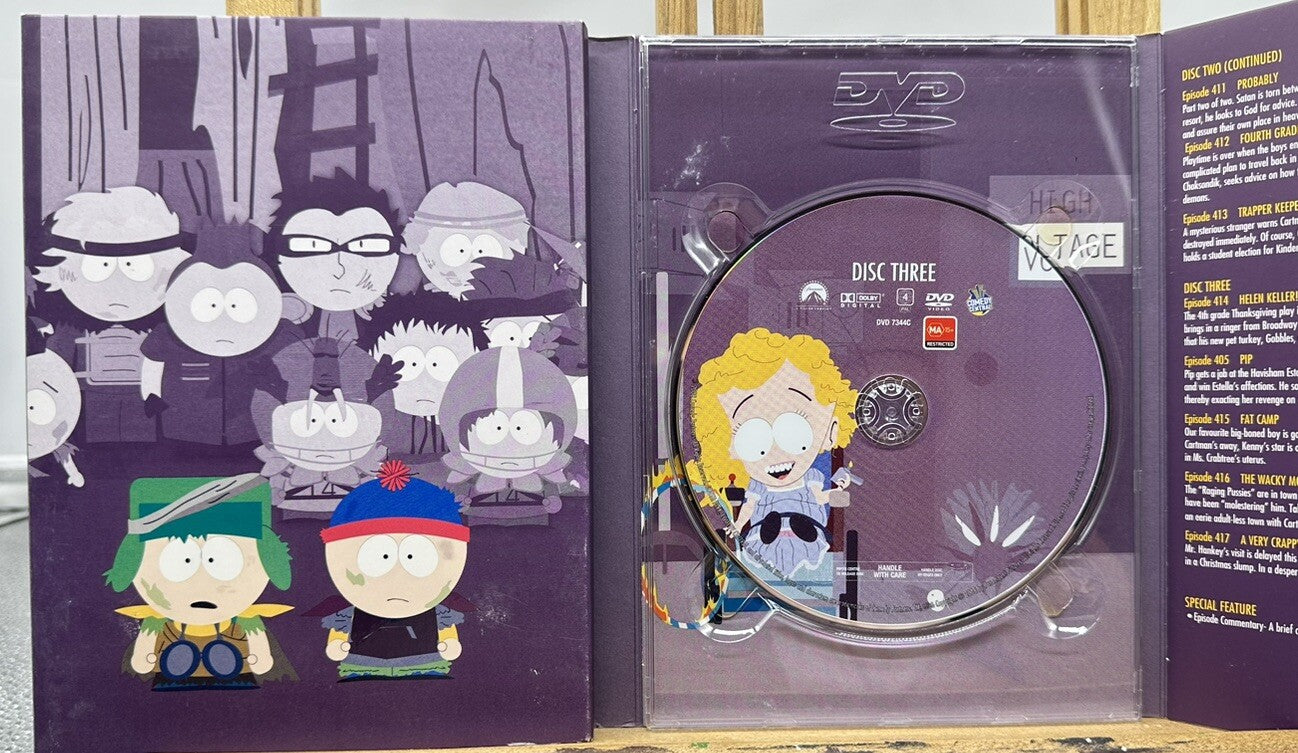 South Park The Complete Fourth Season Complete DVD - In Good Condition - 5020