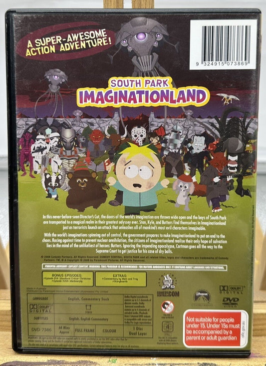 South Park Imaginationland DVD - In Good Condition - 4990