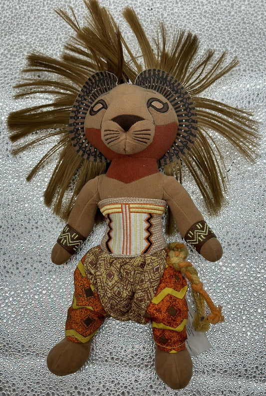 Simba The Lion King Broadway Musical Walt Disney Company Plush Stuffed Toy Teddy