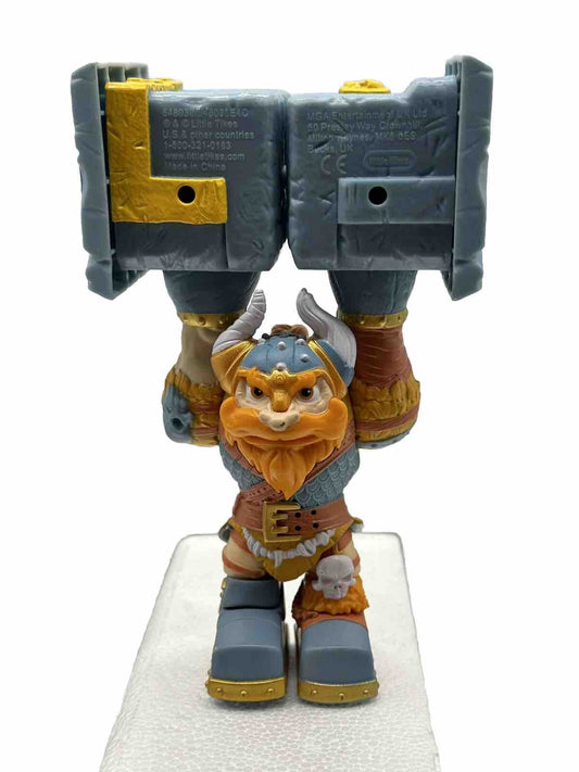 Little Tikes Kingdom Builders Viking Hammerfist Sledgehammer Action Figure Toy