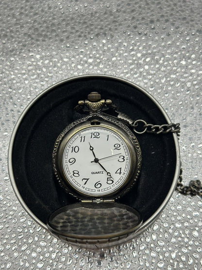 Homeart Classic Pocket Watch Quartz No.1 Dad In Good Condition 4804