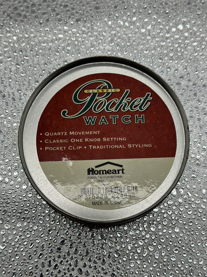 Homeart Classic Pocket Watch Quartz No.1 Dad In Good Condition 4804