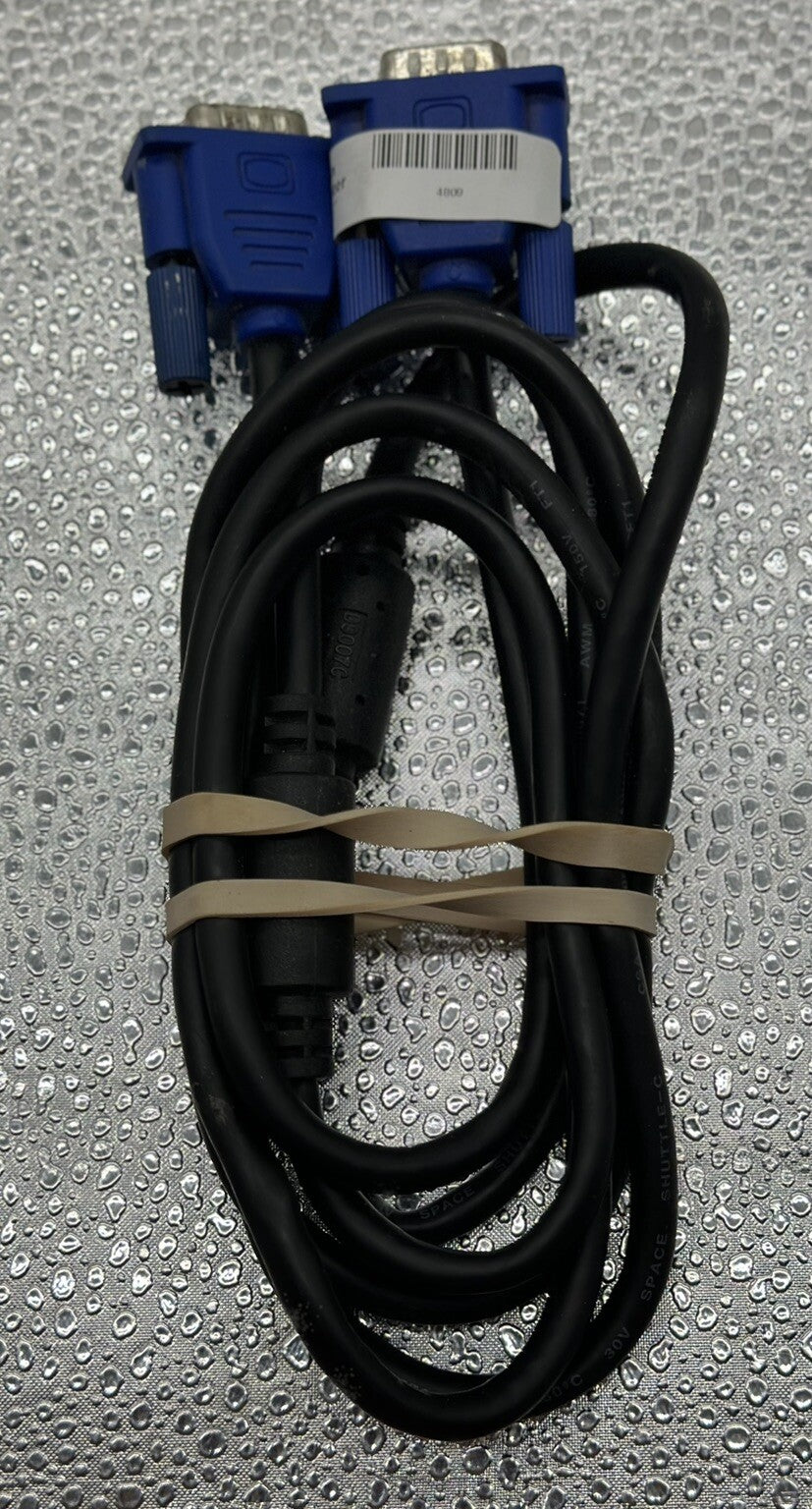 VGA Male To Male Cable 1.8 Meter Cable Good condition Monitor Cable