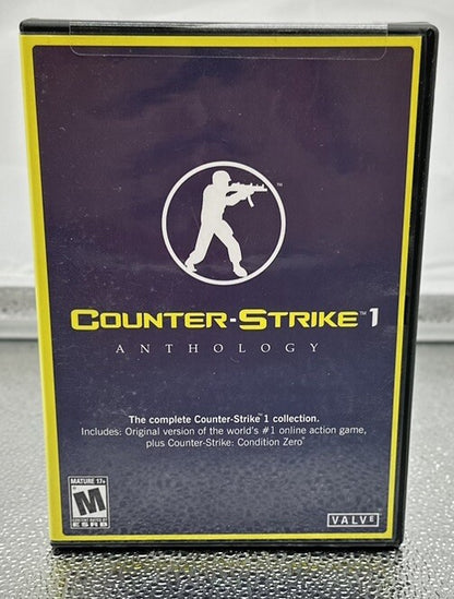 Counter-Strike 1 Anthology PC Game In Good Condition MISSING DISC 1 - 5500