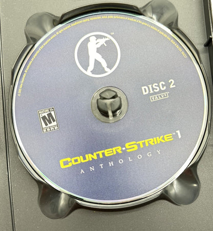 Counter-Strike 1 Anthology PC Game In Good Condition MISSING DISC 1 - 5500