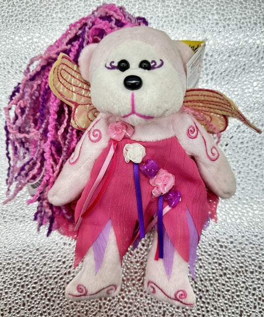 BEANIE KIDS FLOWERBUD THE FAIRY BEAR in good condition 4989