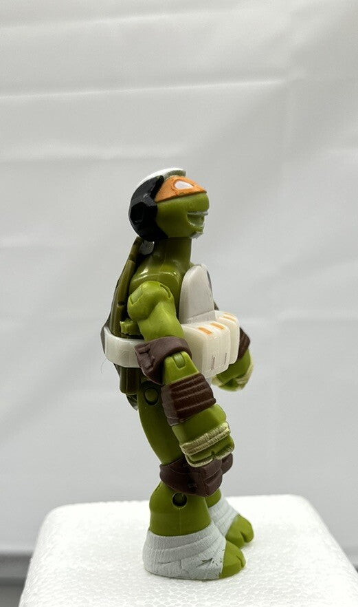 2013 TMNT Ninja Turtles DIMENSION X Fugitoid Ship Michelangelo Figure 11 cm 5094