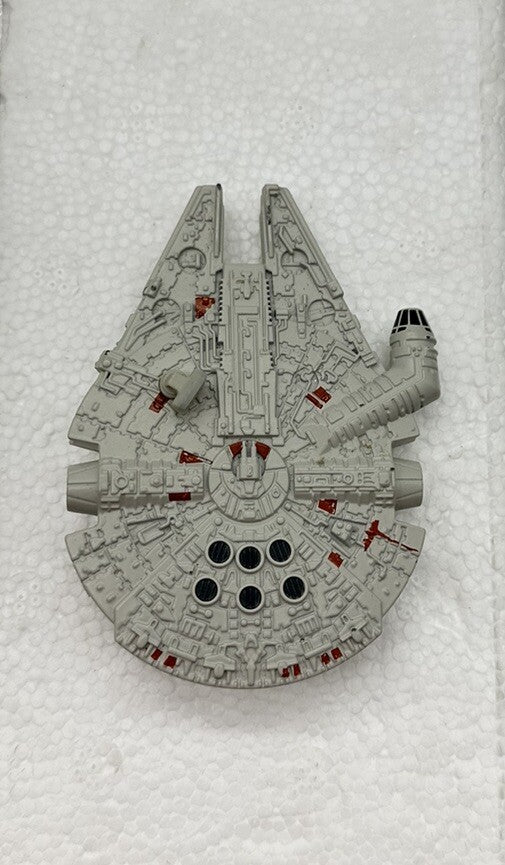 Star Wars 3.5" Mini Millennium Falcon Starship LFL CKJ66 Hot Wheels In VGC 5522