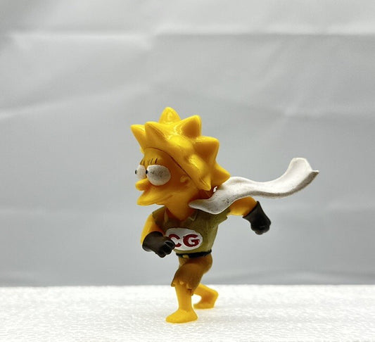 The Simpsons TPF Figure - Lisa Clobber Girl Toy In Ok Condition 4768