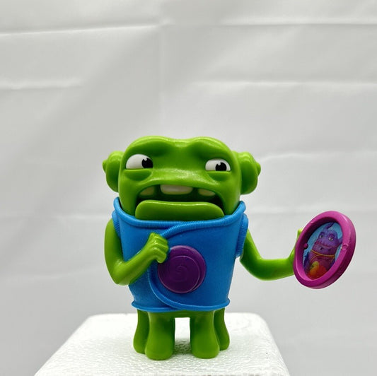 McDonalds Home Action Figure Green Alien Mirror 2015 DWA In Good Condition 4715