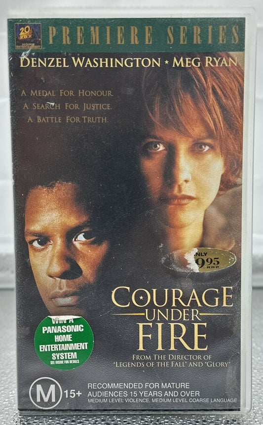 Courage Under Fire VHS / VCR In Good Condition - 4917