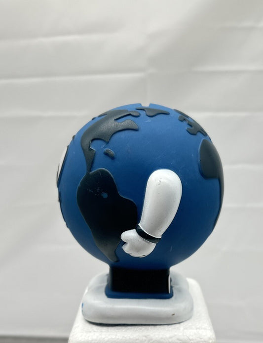 ANZ Bank World Globe Earth Money Box - Collectable 14cm - Good Condition - 4918