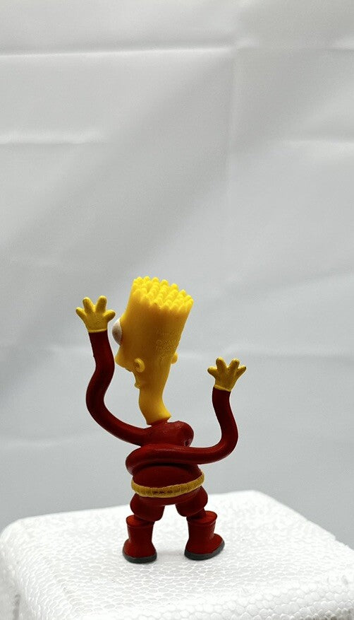The Simpsons TPF Figure - Bart Stretch Dude Toy In OK Condition 4769