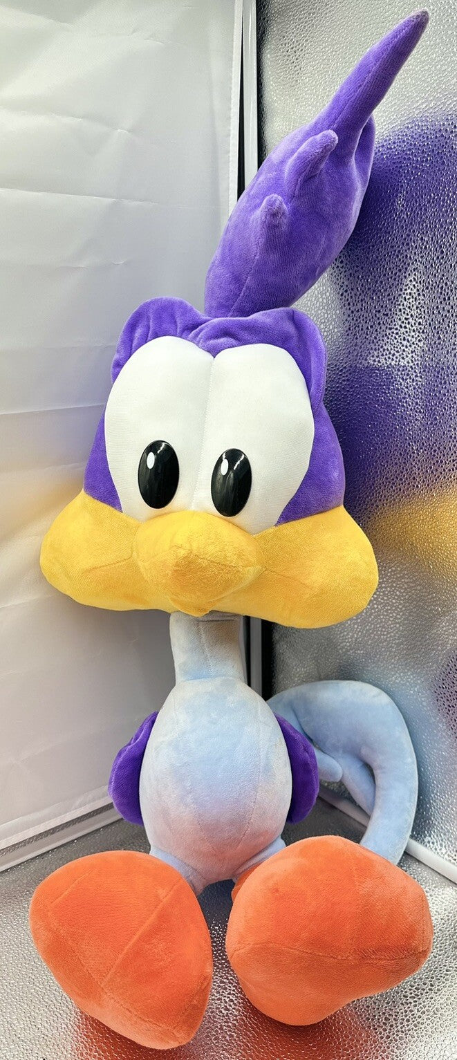 Looney Toons Roadrunner Movie World Gold Coast 80cm Plush Soft Toy In GC