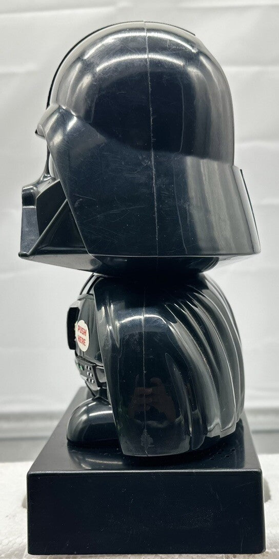 Star Wars Darth Vader Sound Effects Gumball Dispenser Missing Back Piece 5336