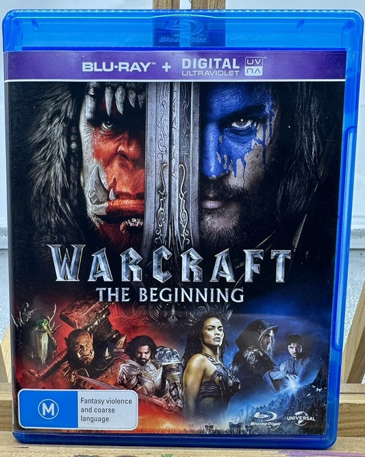 Warcraft The Beginning Blu-Ray In Good Condition