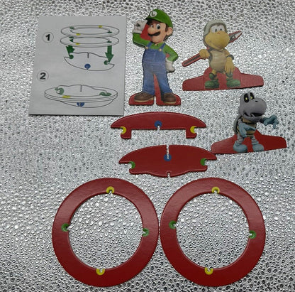 The Super Mario Bros Movie Toy Luigi - McDonalds Toy In Good Condition 5776