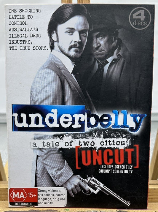 Underbelly A Tale Of Two Cities Uncut DVD In Good Condition