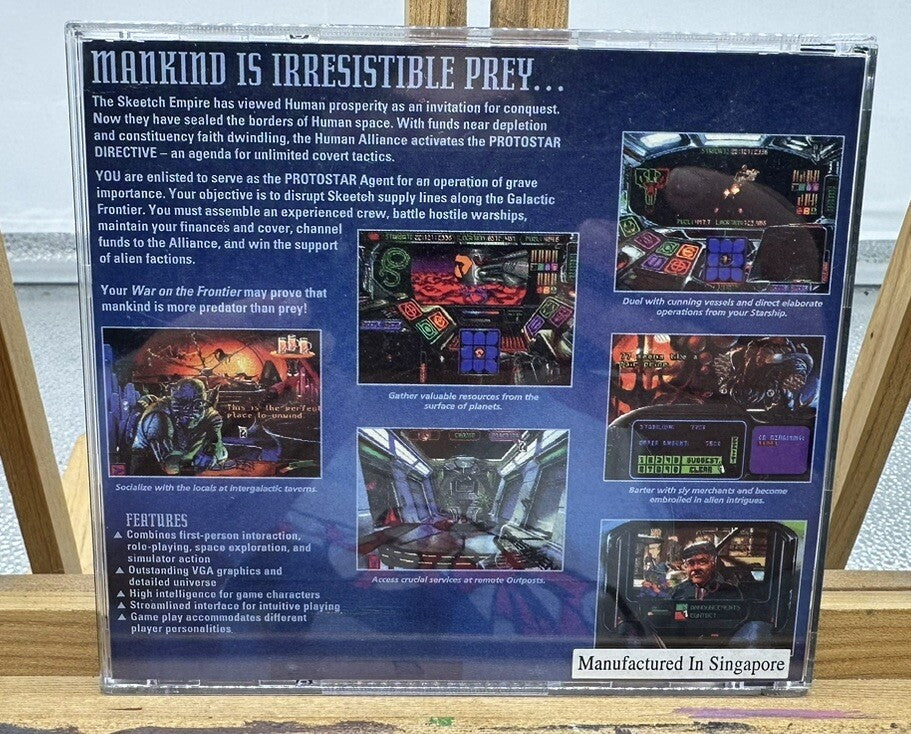 Protostar War On The Frontier PC Game Complete In Good Condition 5766