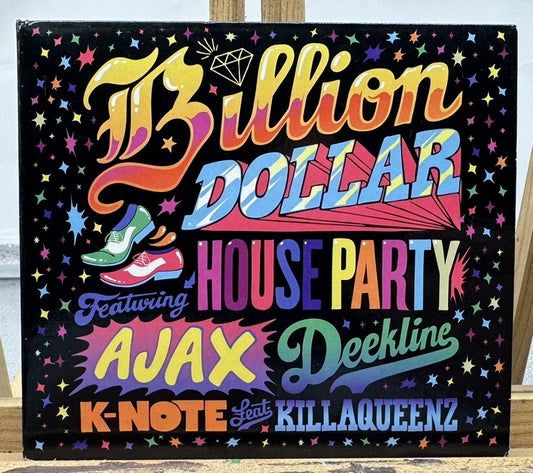 BILLION DOLLAR HOUSE PARTY 2010 CD Ajax Deekline K-Note ft. Killerqueenz 5769