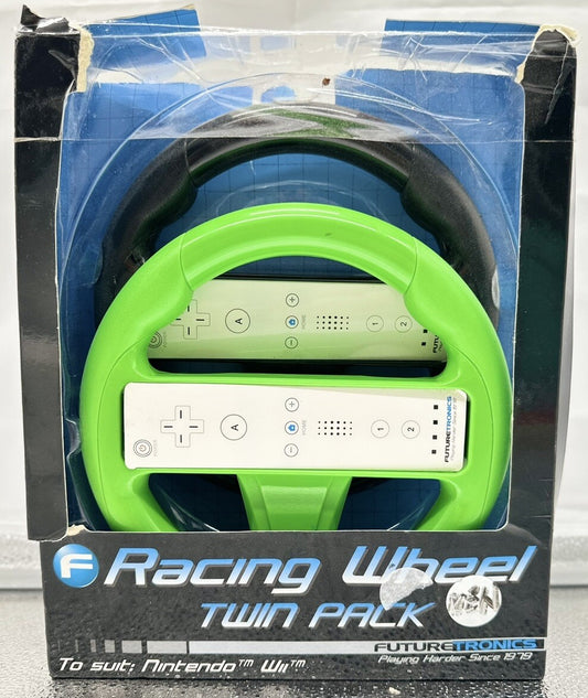 Futuretronics Wii Racing/Steering Wheel Twin Pack in Good Condition 4810
