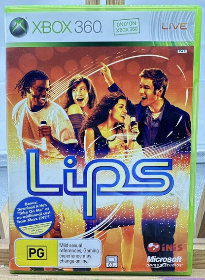 Lips PAL Xbox 360 Complete In Good Condition 5848
