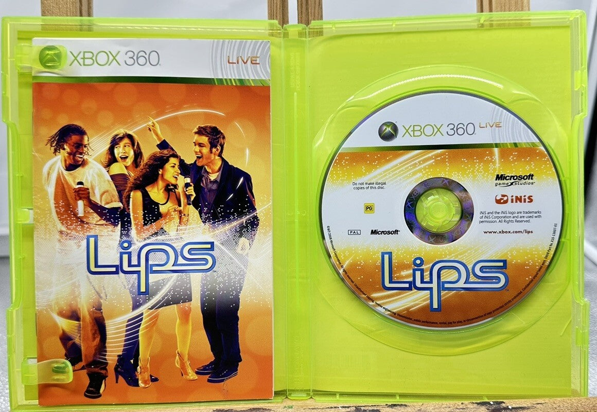 Lips PAL Xbox 360 Complete In Good Condition 5848