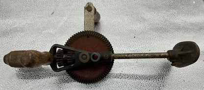 Mit-a-mit No.50 Breast Chest Drill Vintage Mit A Mit Hand Drill In OK Condition