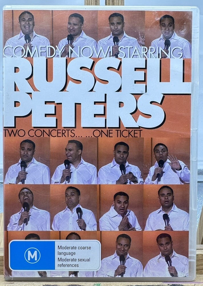 Comedy Now! Starring Russell Peters Two Concerts One Ticket DVD In GC