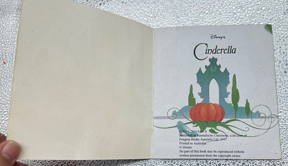 Disney's Cinderella Kids Book In OK Condition