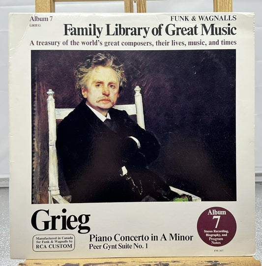 Family Library Of Great Music Album 7 - Grieg - 12" Vinyl Record