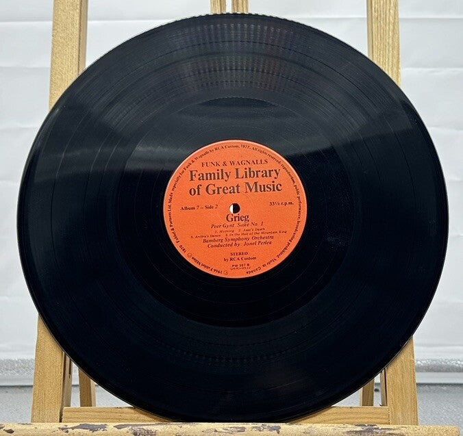 Family Library Of Great Music Album 7 - Grieg - 12" Vinyl Record