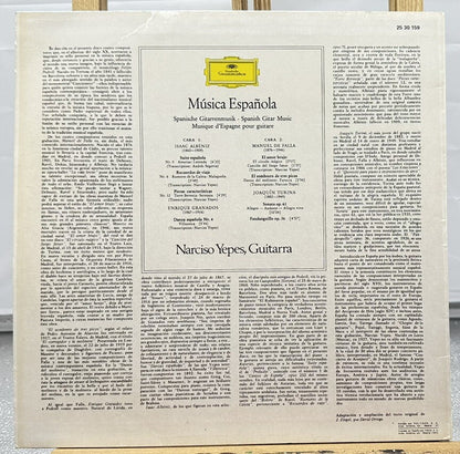 Narciso Yepes Musica Espanola - Vinyl Record In Good Condition