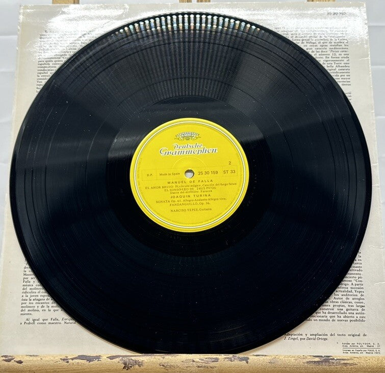 Narciso Yepes Musica Espanola - Vinyl Record In Good Condition