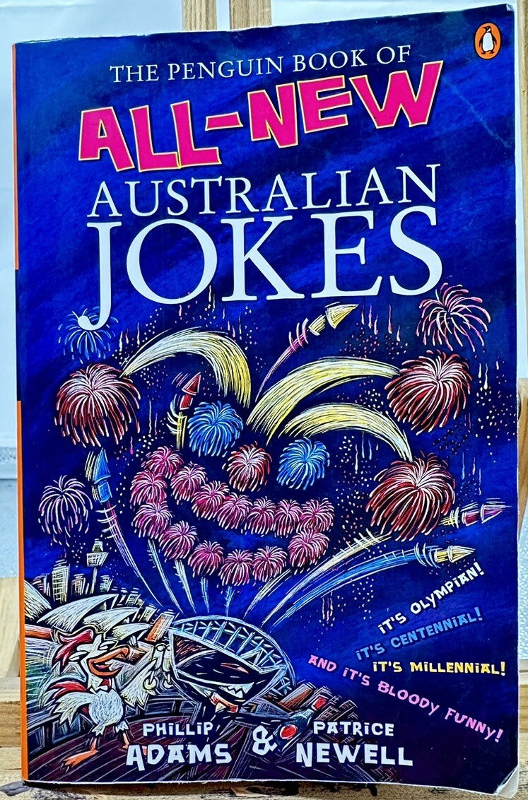 The Penguin Of All-New Australian Jokes Book P.Adams P.Newell In OK Condition