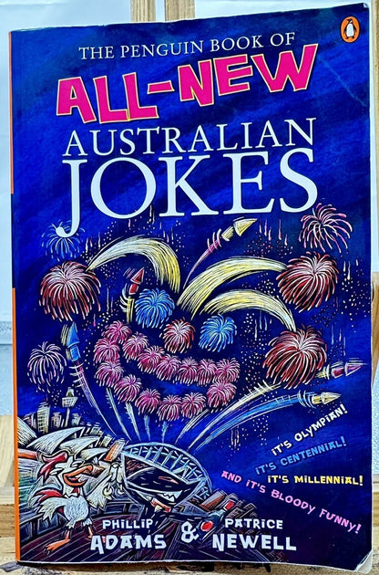 The Penguin Of All-New Australian Jokes Book P.Adams P.Newell In OK Condition