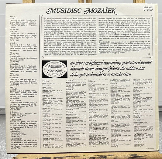 Musidisc Mozaiek - Vinyl Record In Good Condition