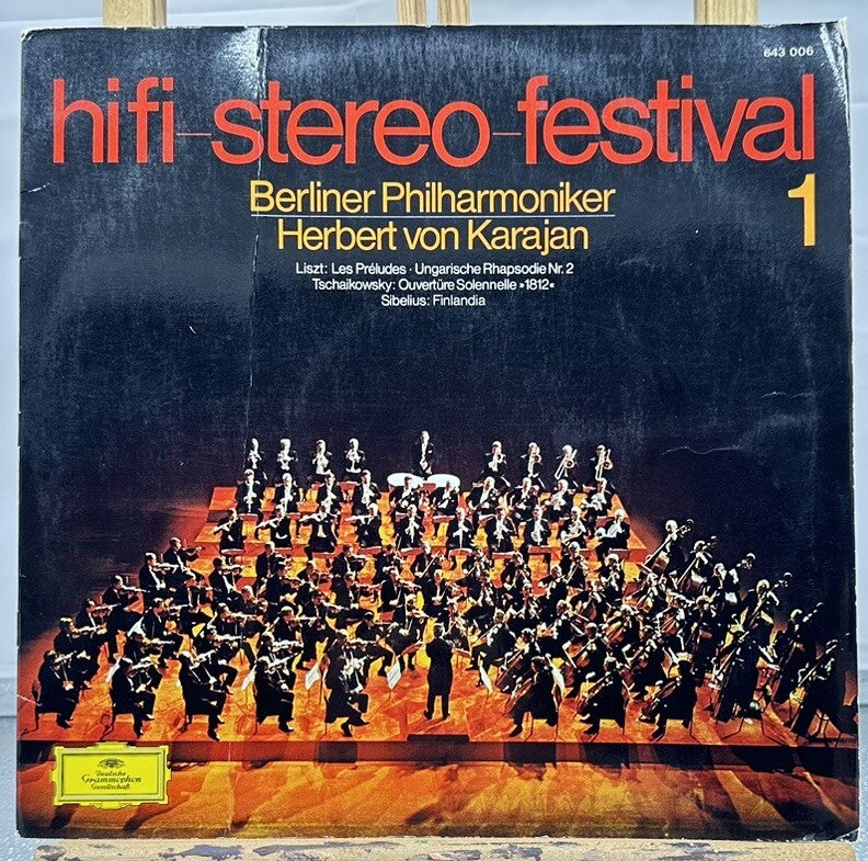 Berliner Philharmoniker - Herbert von Karajan - Hifi-Stereo-Festival 1 LP