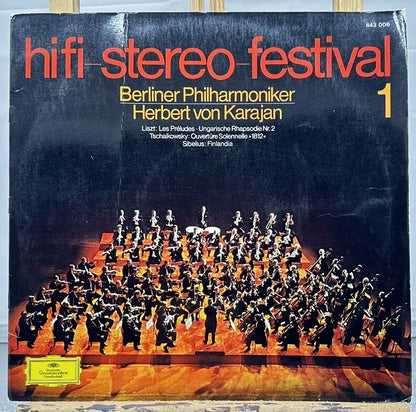 Berliner Philharmoniker - Herbert von Karajan - Hifi-Stereo-Festival 1 LP