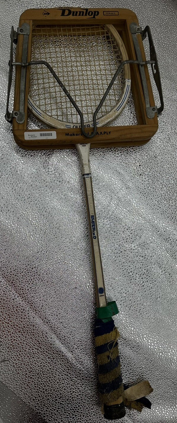 Oliver Squash Racquet - 20cm Wide 67cm Length + Cover In Poor Condition 4916