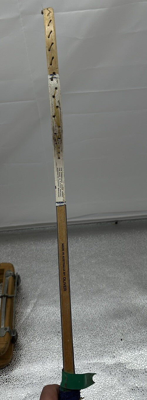 Oliver Squash Racquet - 20cm Wide 67cm Length + Cover In Poor Condition 4916