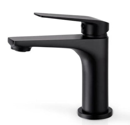 New Bathroom Basin Mixer Tap ECT Matt Black Faucet WT1101BK