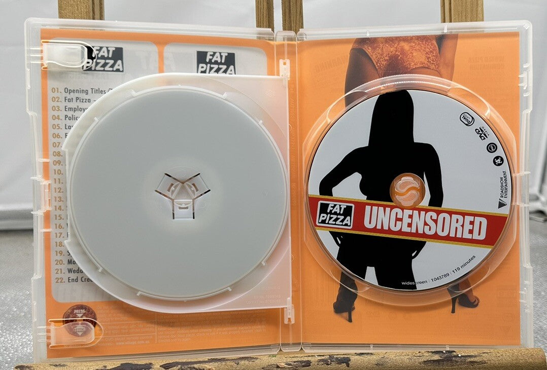 Fat Pizza and Fat Pizza Uncensored 2 DVD In Good Condition