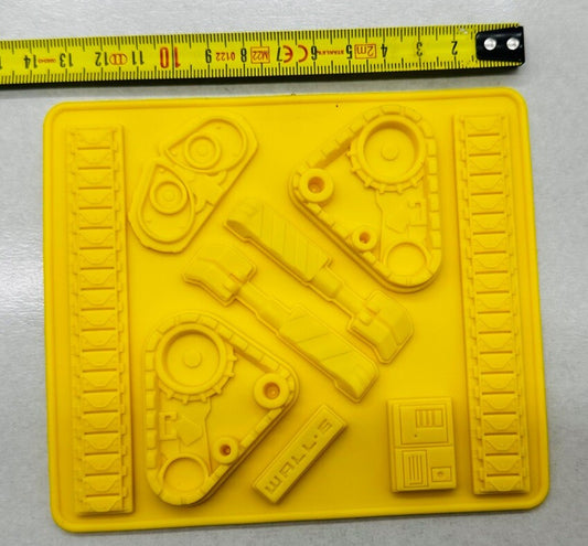 Wall.E Disney Silicone Sugarcraft & Chocolate Molds for Cake Decorating