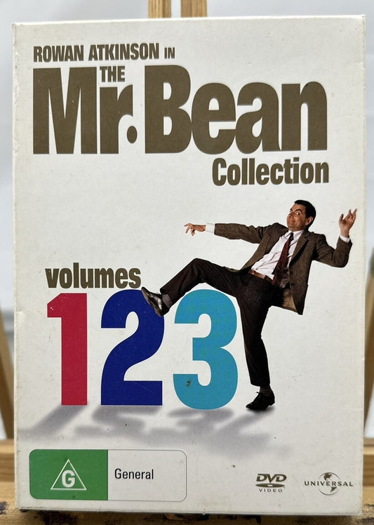 Rowan Atkinson In The Mr. Bean Collection Volumes 1/2/3 DVD In GC 4339
