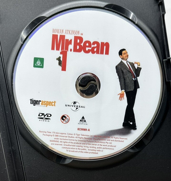 Rowan Atkinson In The Mr. Bean Collection Volumes 1/2/3 DVD In GC 4339