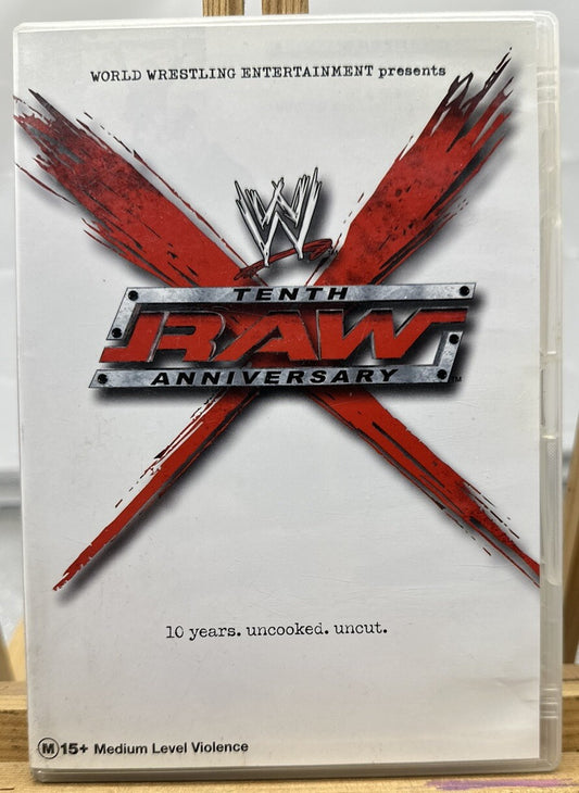 WWE Tenth Raw Anniversary DVD In Good Condition