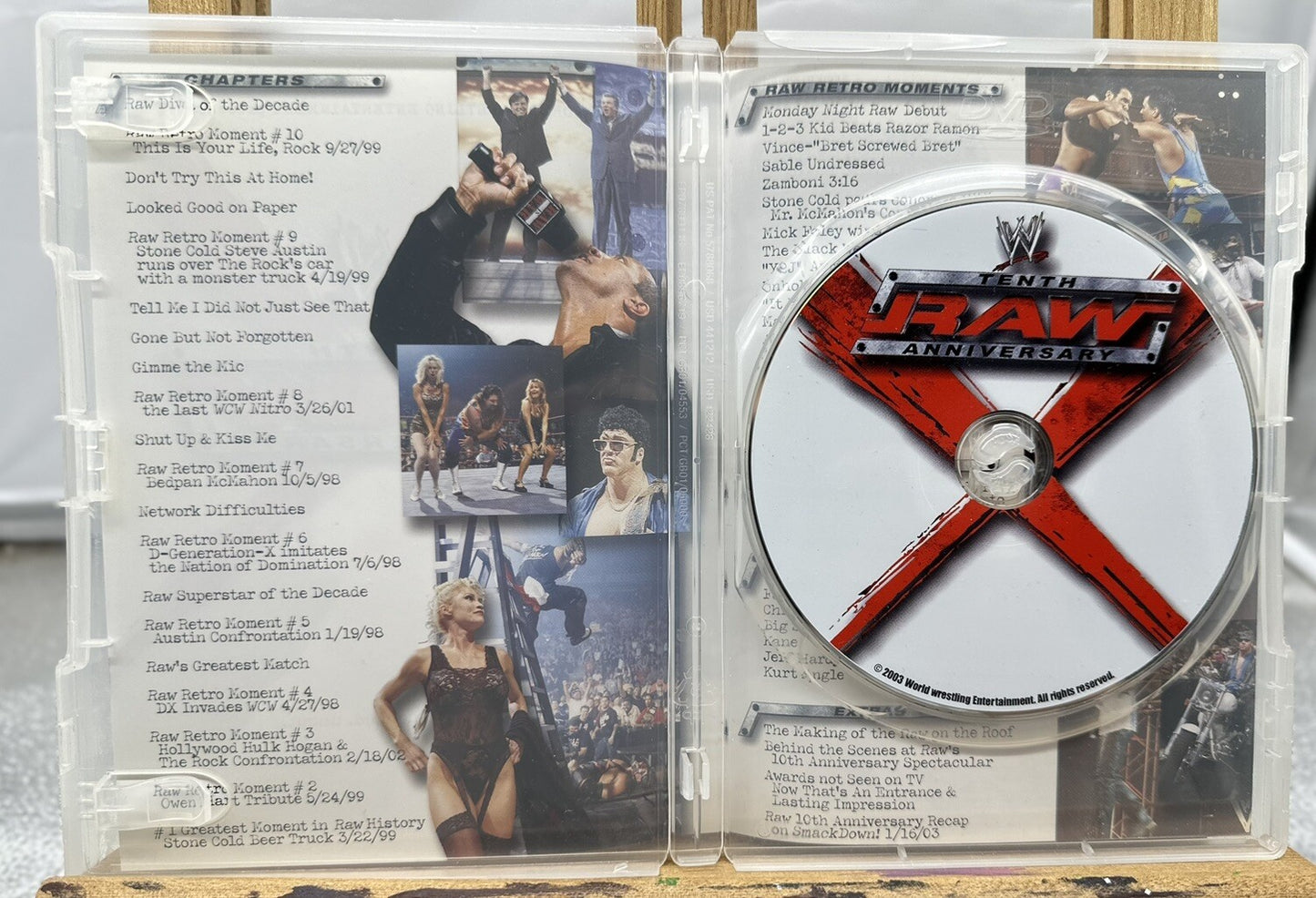 WWE Tenth Raw Anniversary DVD In Good Condition