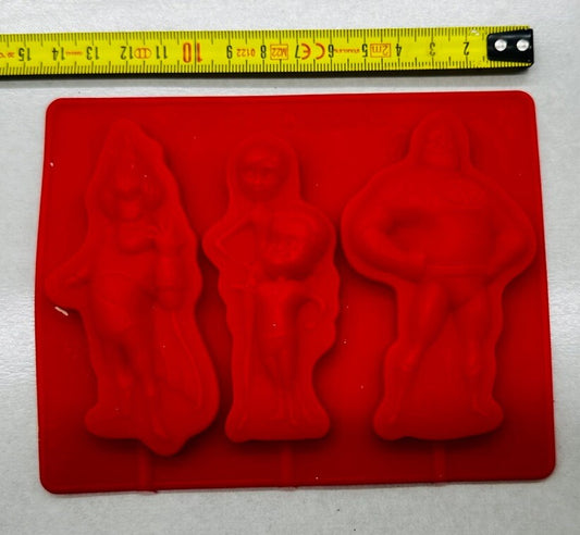 The Incredibles Disney Silicone Sugarcraft & Chocolate Molds for Cake Decorating